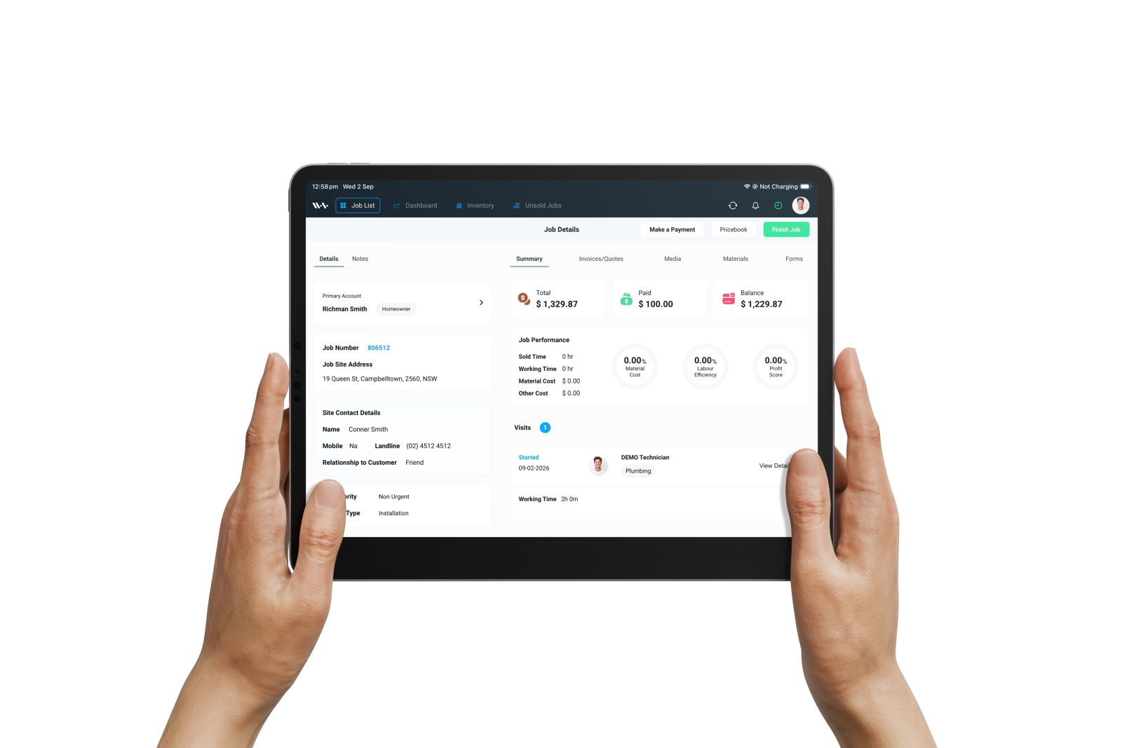 wurkbox-demo-ipad